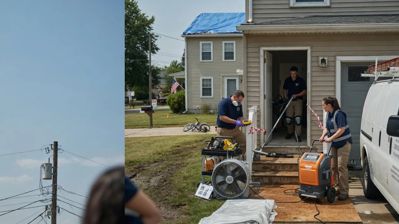 Water Damage Repair in Arbovale, WV near me